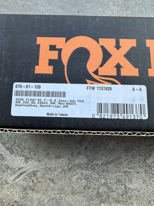 Amortecedor NOVO FOX Float X2 Factory 230x65 modelo 2025