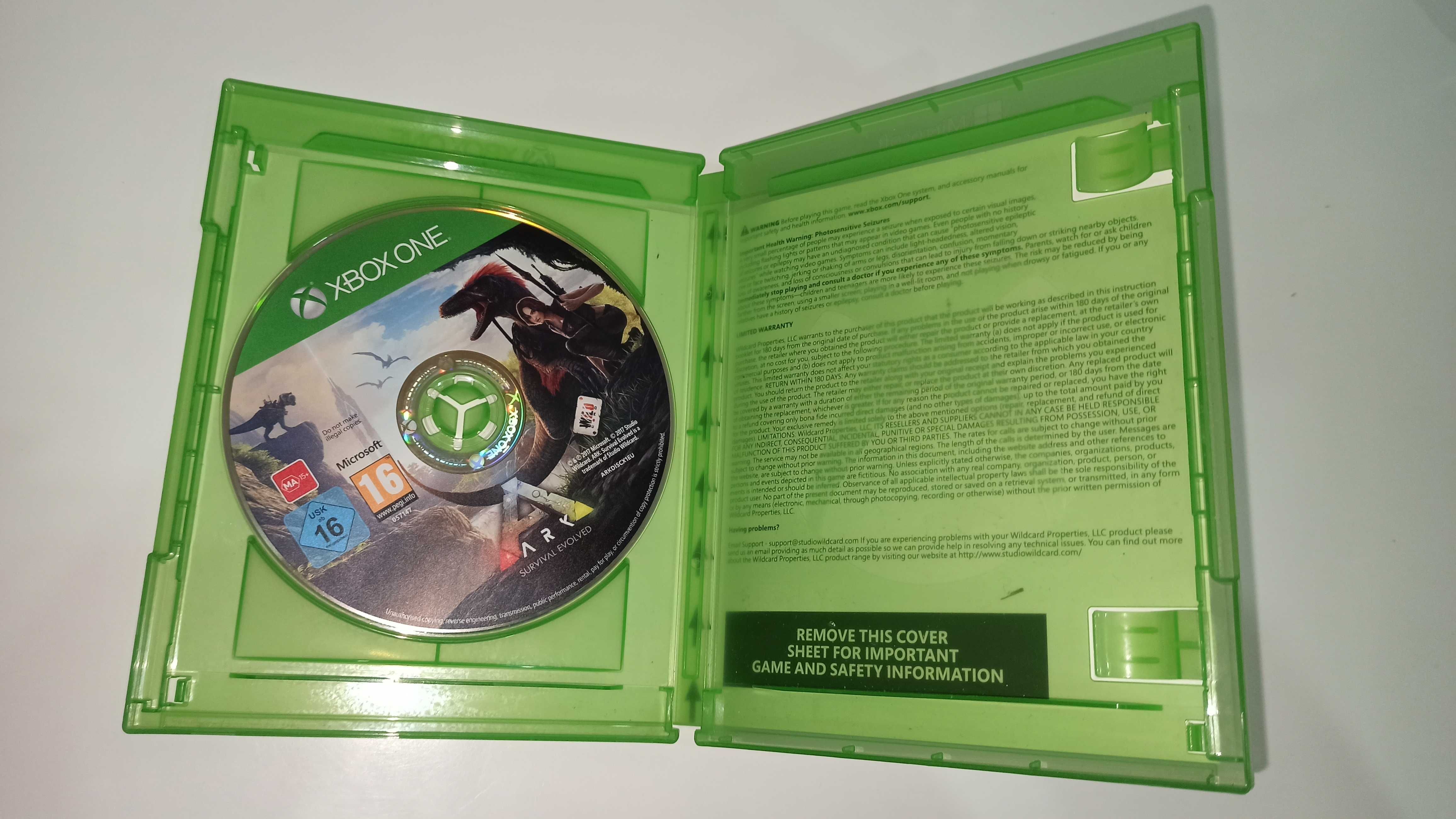 xbox one ARK SURVIVAL EVOLVED dinozaury , krafting i fabuła