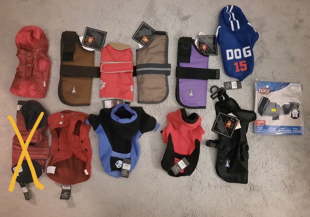 Zestaw ubranek dla psa