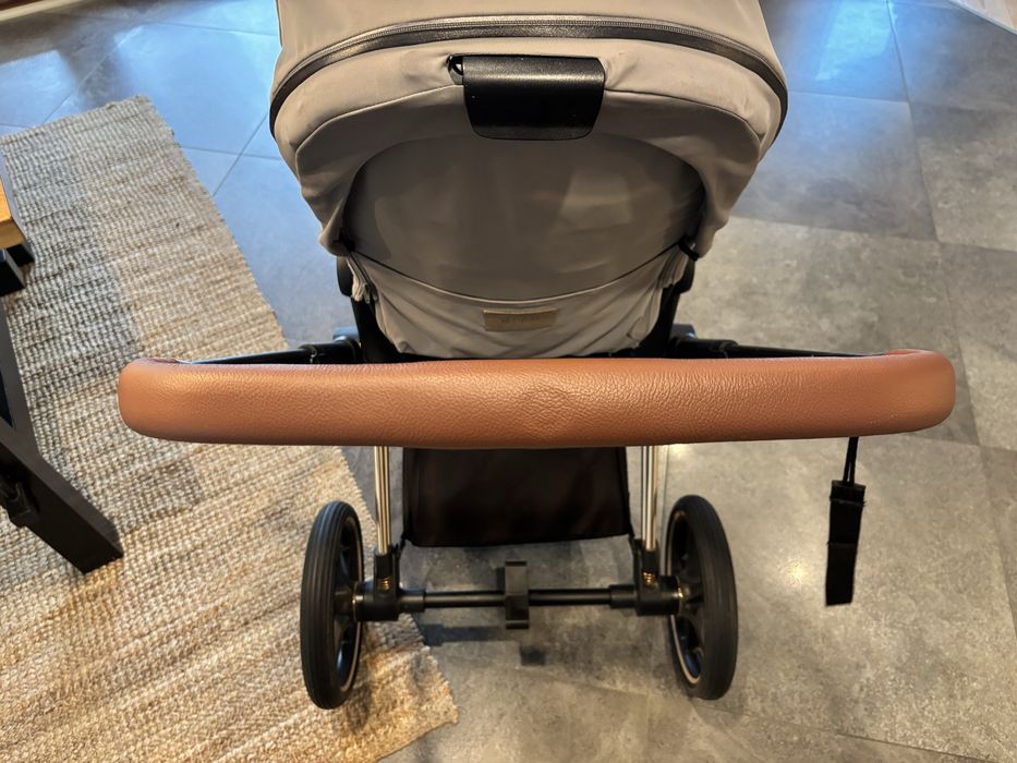Wózek Cybex Priam, rose gold. Gondola i spacerowka