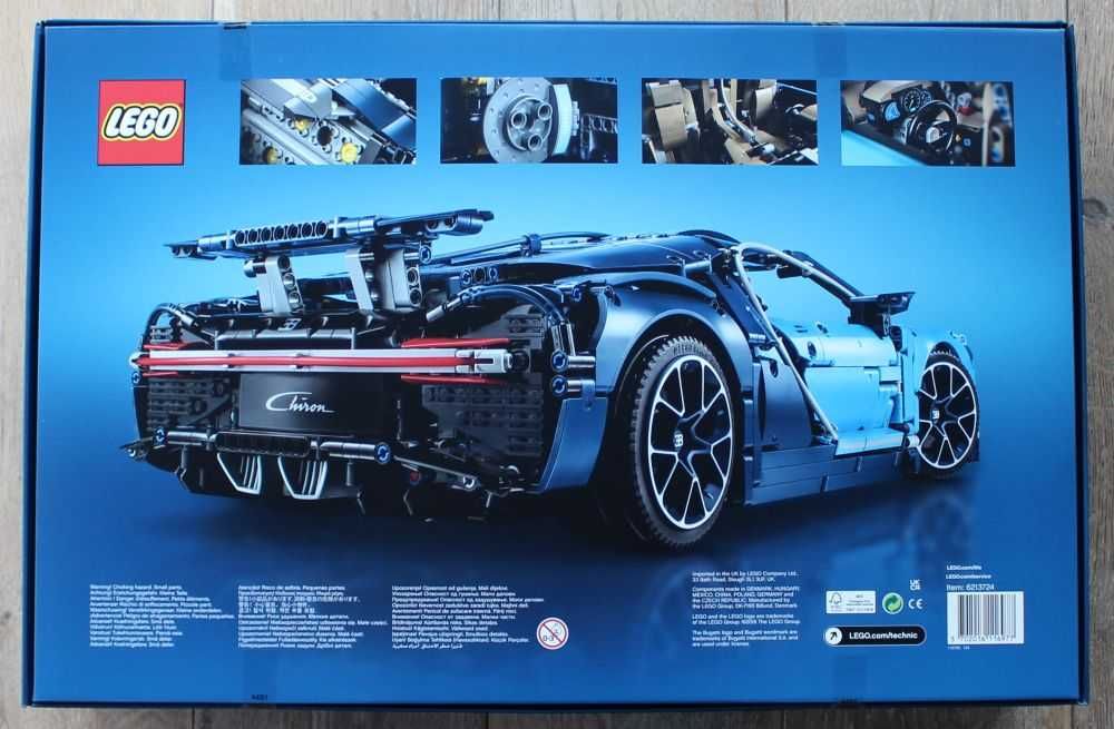 #nowe# Lego Technic 42083 Bugatti Chiron 3miasto