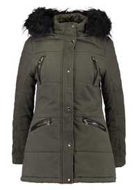 Kurtka parka roz 38 New Look ocieplana jak nowa jesienno zimowa