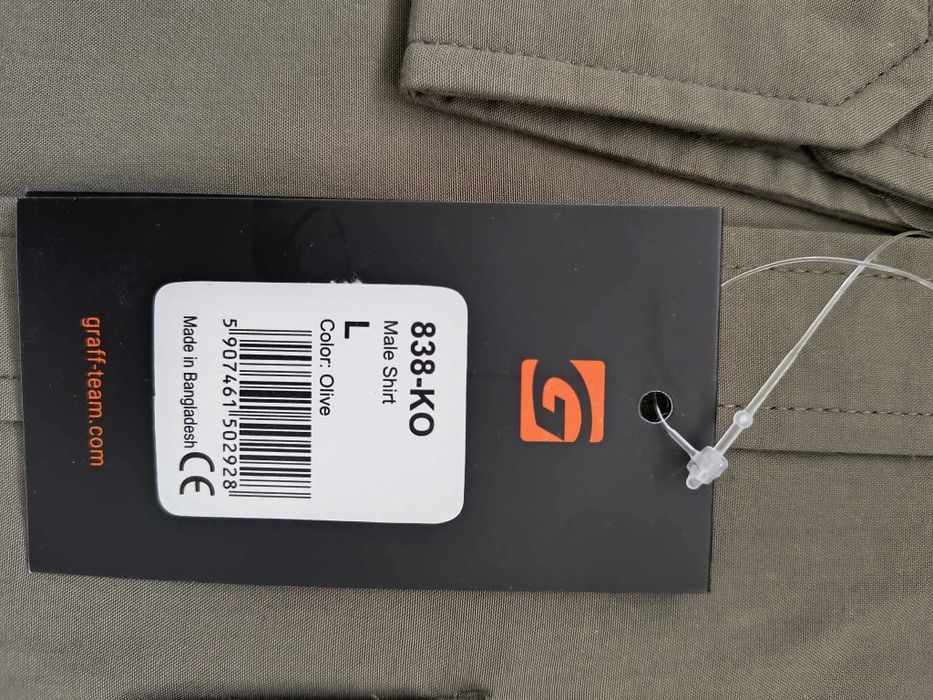 Nowa koszula Graff L myśliwska wędkarska 838-Ko