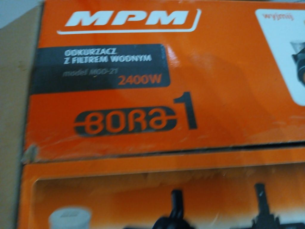 Odkurzacz z filtrem wodnym bora mpm