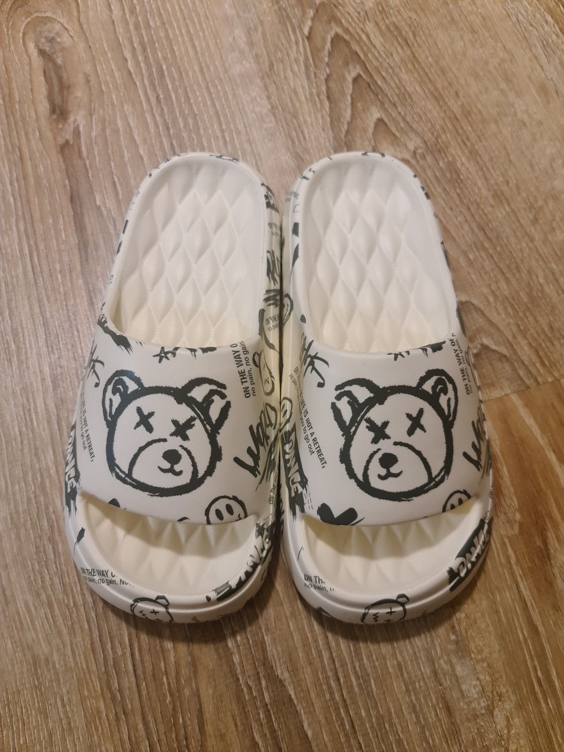 Шльопки м'які з веселими ведмедиками 35-36 38-39
