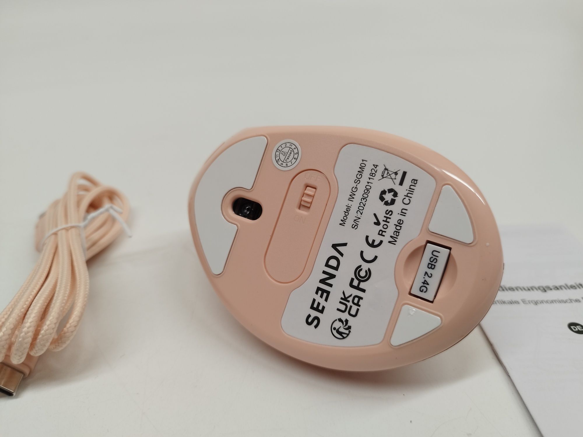 Ergonomiczna mysz pionowa Seenda