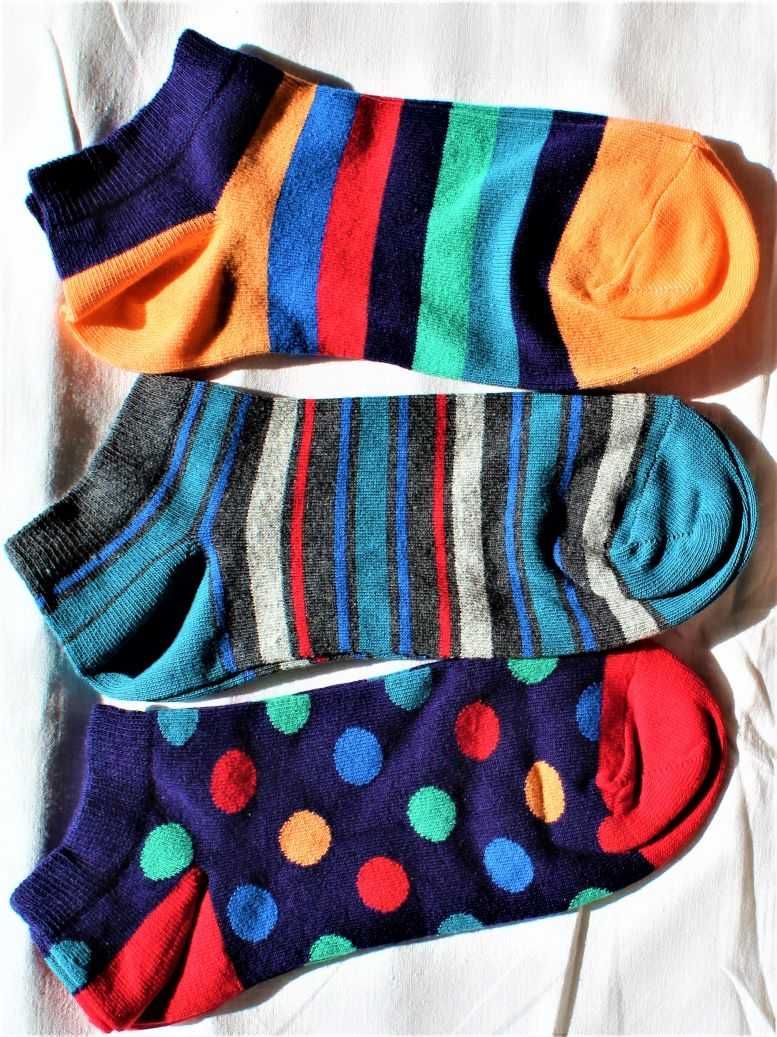 Skarpetki stopki unisex moraj bawełna r. 39-42 3pak
