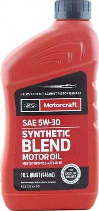 Моторное масло Ford Motorcraft Synthetic Blend Motor Oil 5W-30 0.946 л