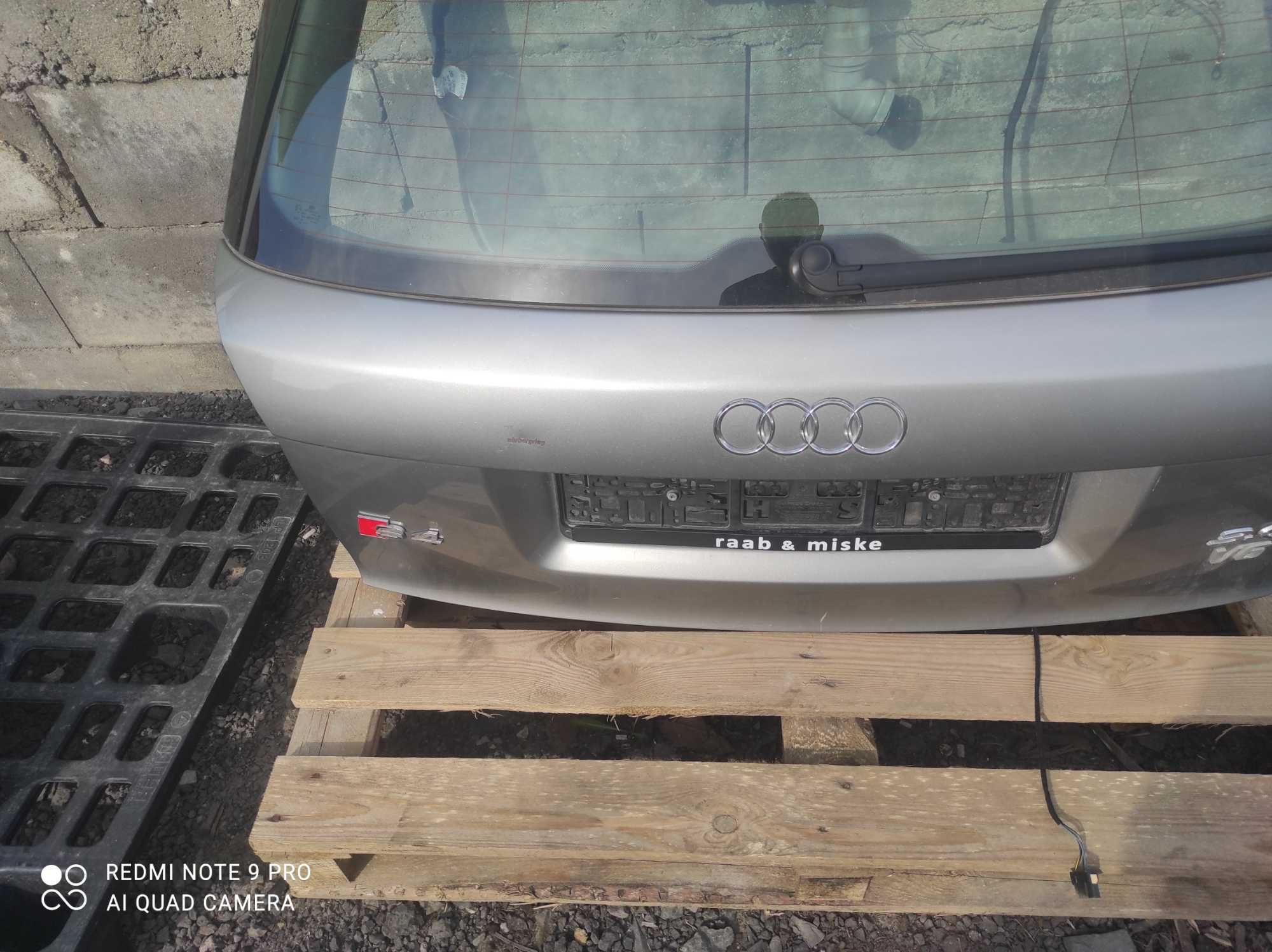 Audi a4 b6 LY7Q klapa bagażnika w kolor kompletna