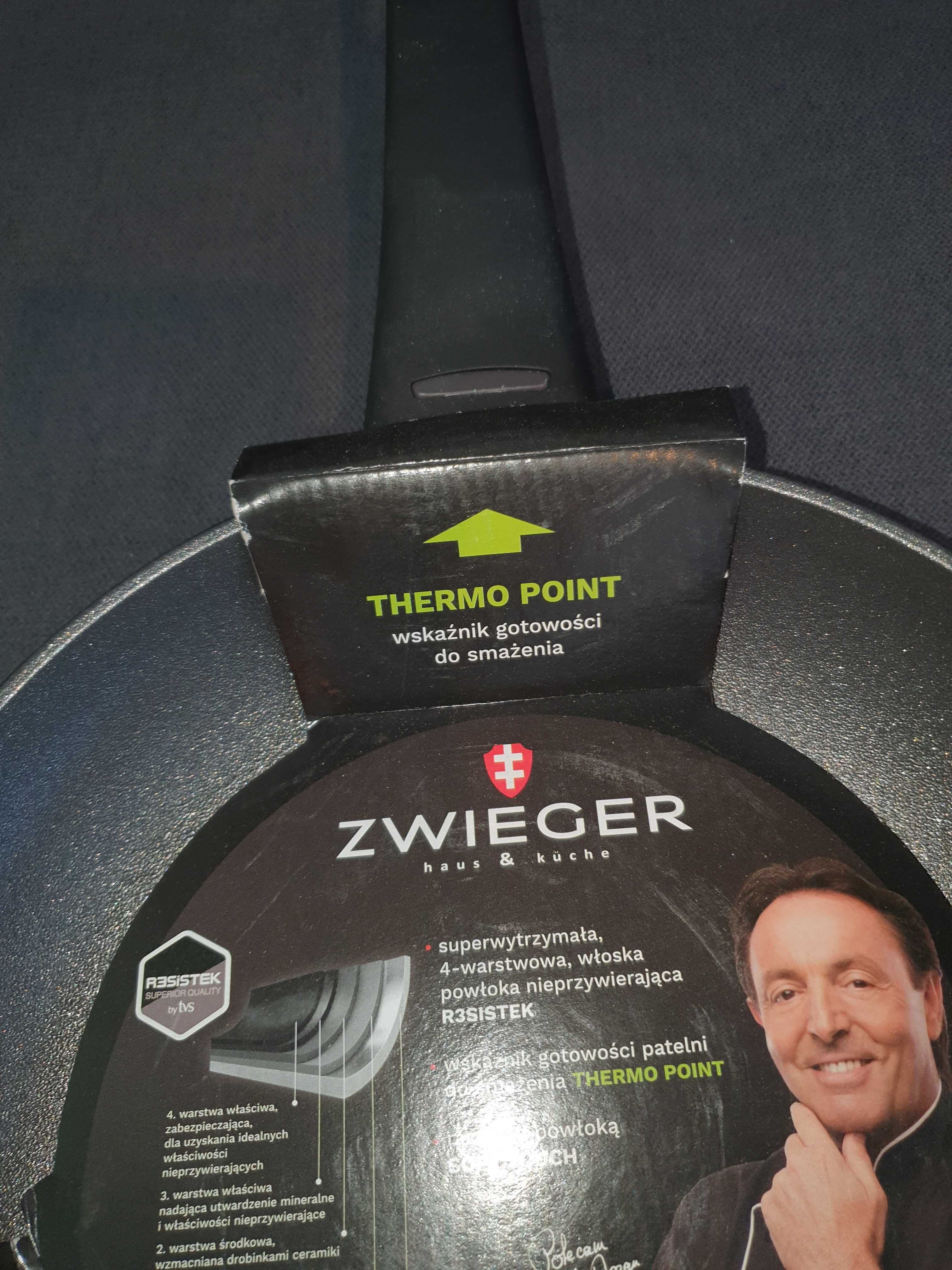 Patelnia tradycyjna Zwieger Sensa Thermo 24 cm Tanio !!!