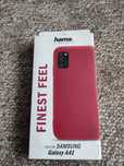 195336 Pokrowiec Finest Feel do Samsunga Galaxy A41 (czerwony)
