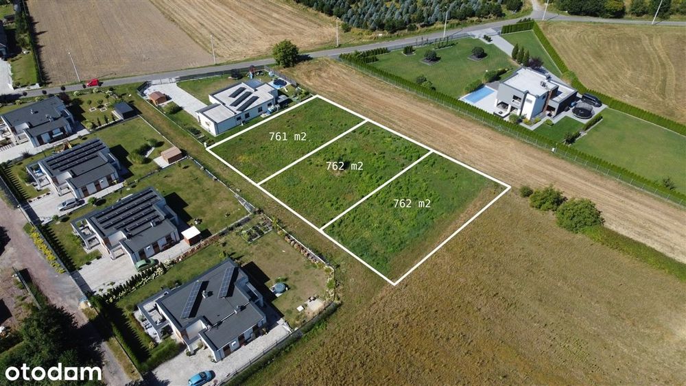 Znakomita działka w cudownym miejscu - 762 m2