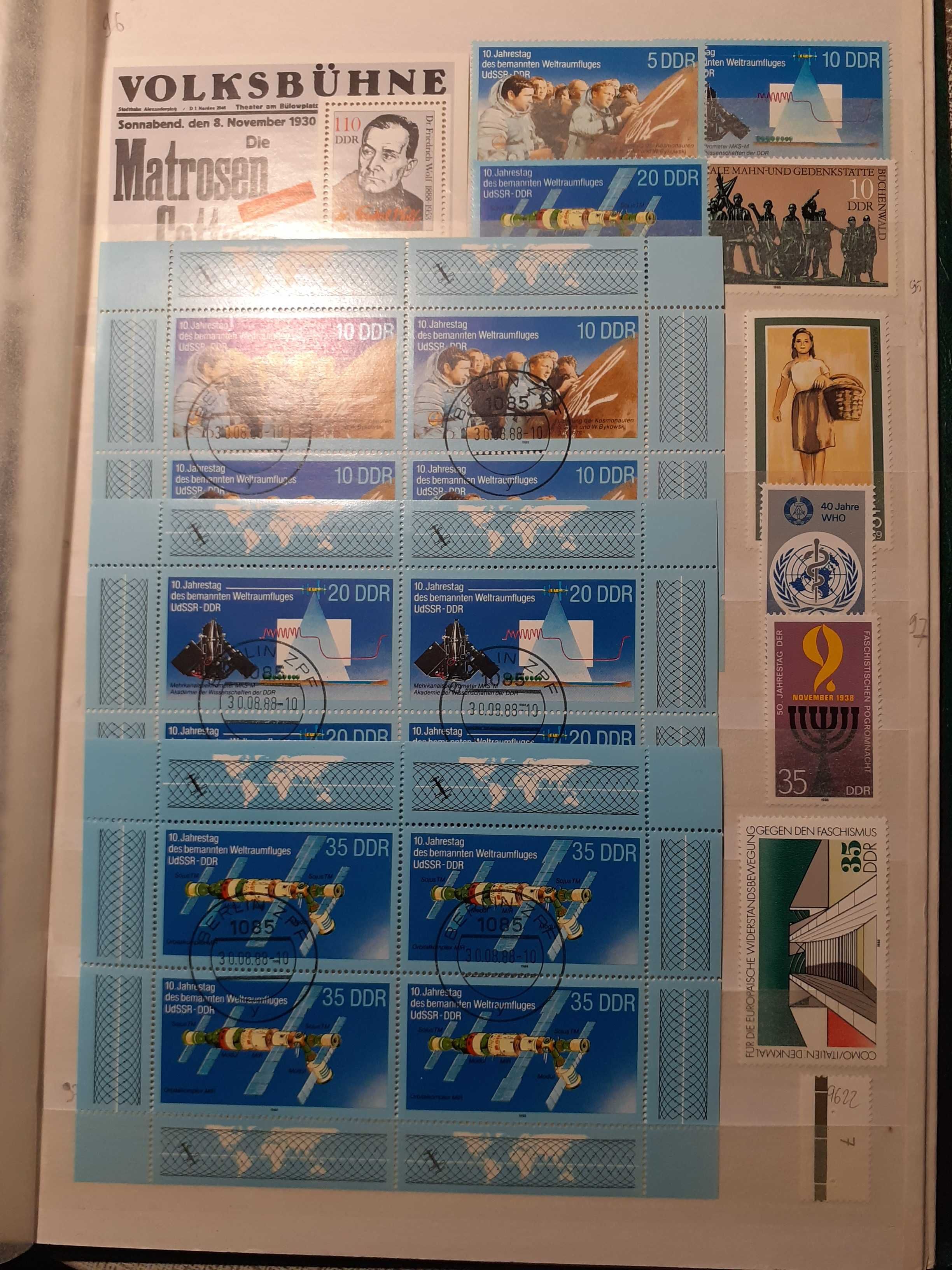 Znaczki pocztowe DDR zbiór III