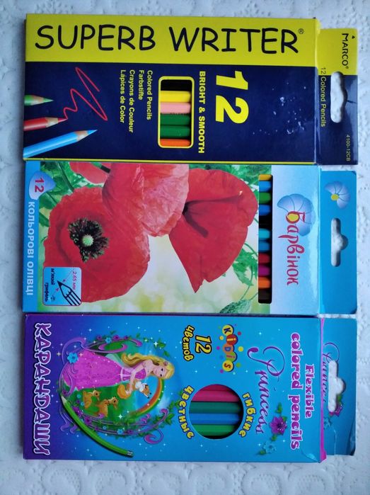 карандаши,фломастеры