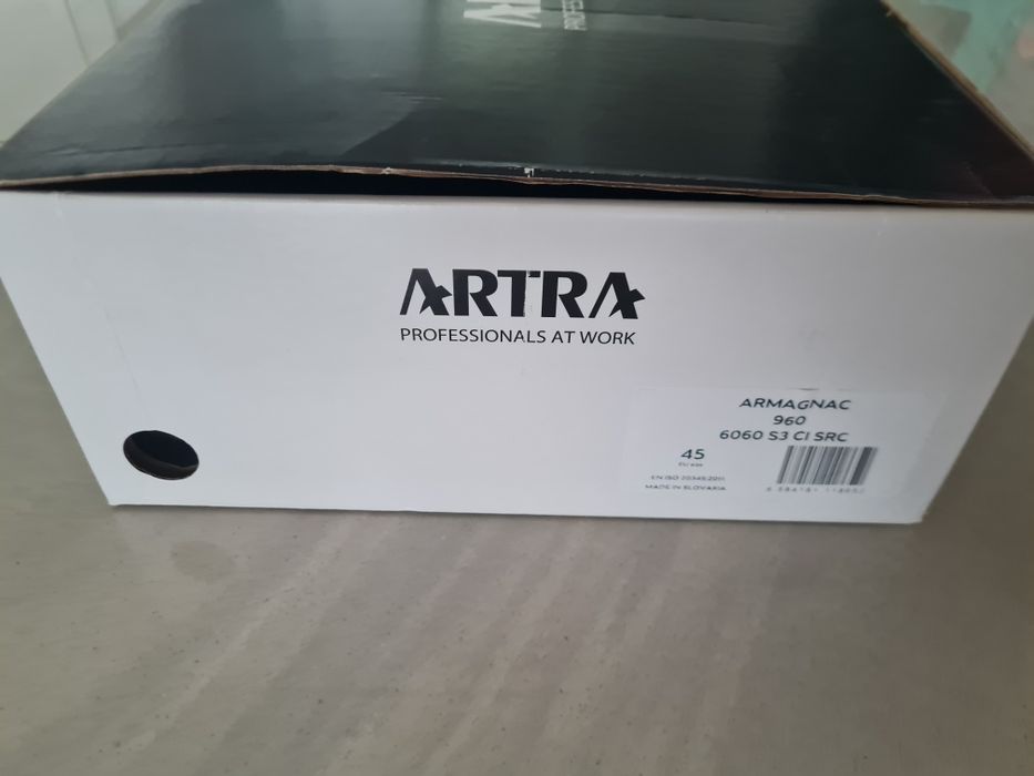 Buty bhp trzewiki  robocze astra armagnac 960 s3 ci src