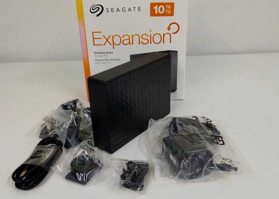 Disco Externo Seagate Expansion 10TB – Usado, em Excelente Estado!