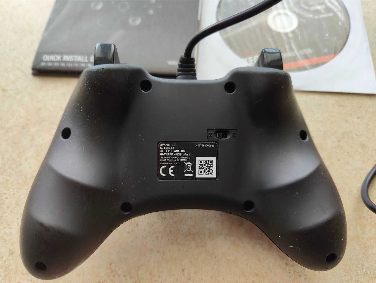 Геймпад Speedlink XEOX Pro Analog Gamepad USB Black (SL-6556-BK)