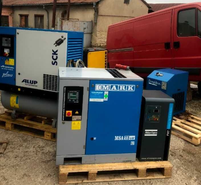 Винтовой компрессор Atlas Copco GA22 Осушитель Ресивер в комплекте