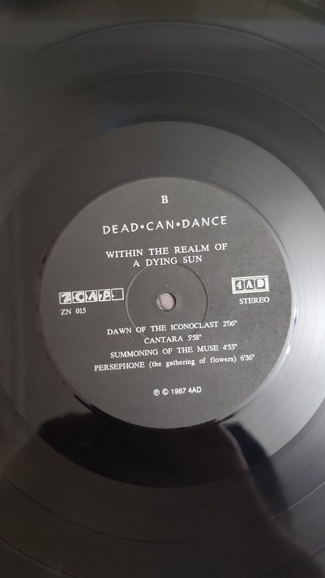 Пластинка виниловая .Dead Can Dance - Within The Realm Of A Dying Su