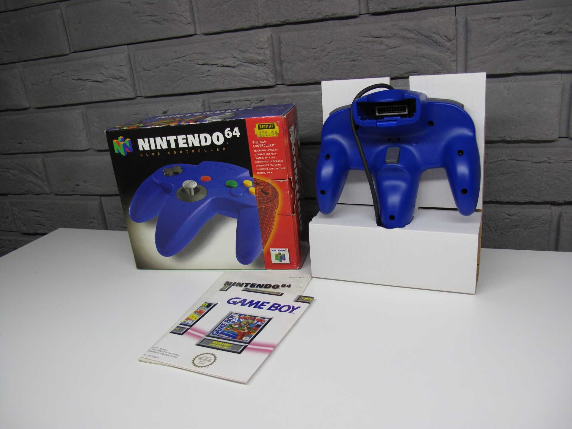 Nintendo 64 Controller Blue - N64 - Komplet