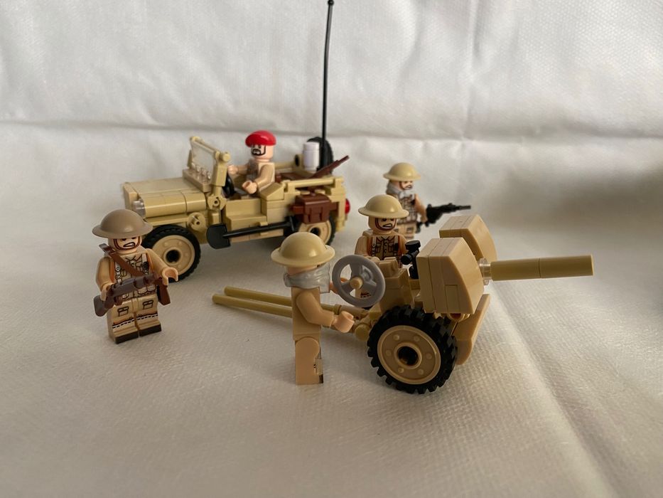 Lego WWII - Segunda Guerra. Veículos e figuras