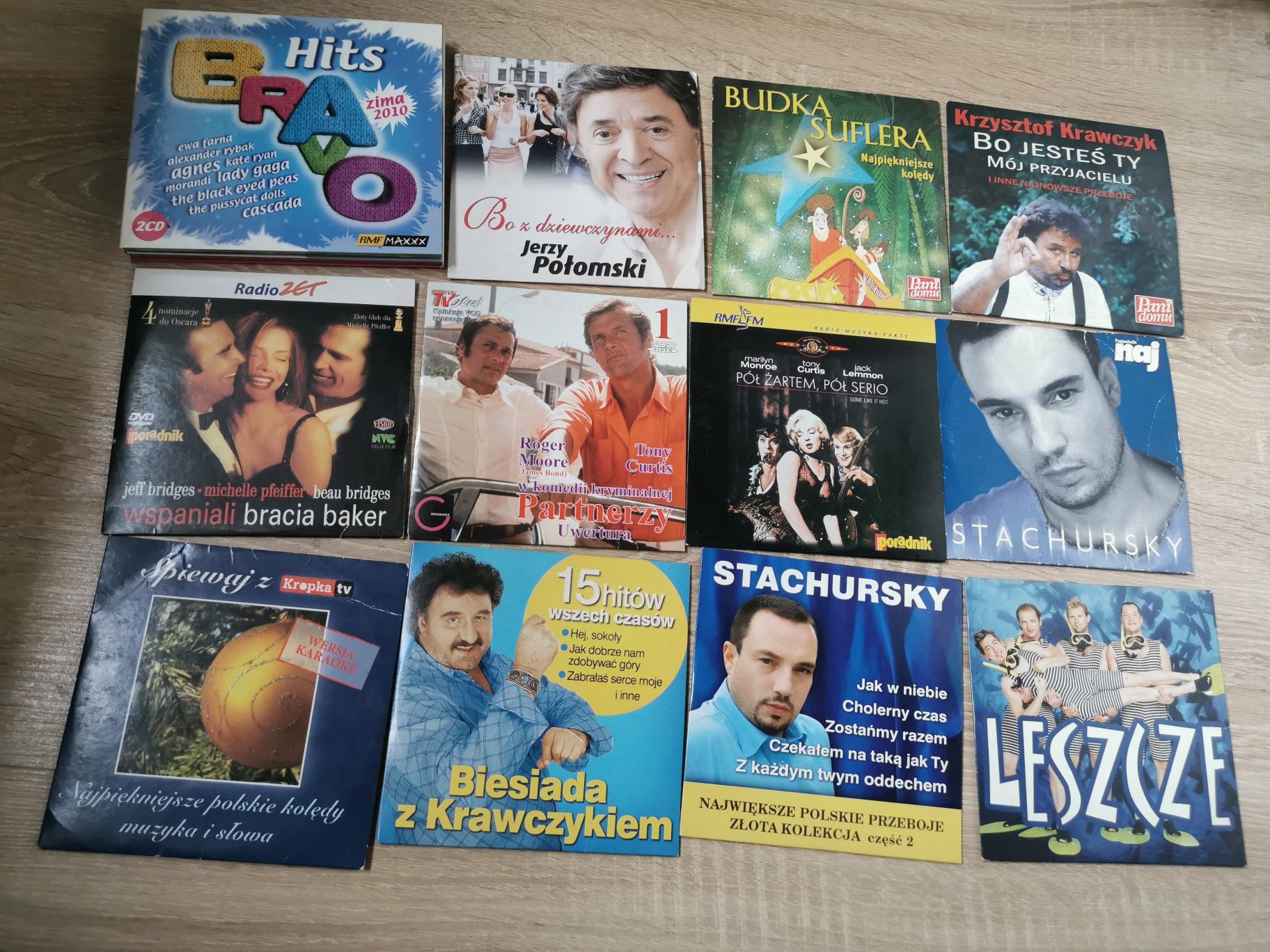 Płyty CD muzyka i filmy 27 szt