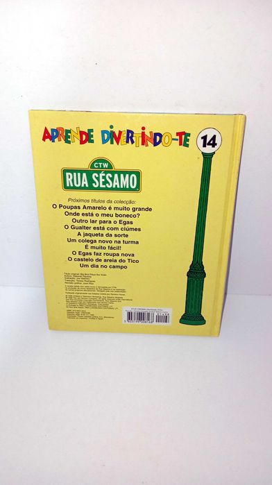 O Poupas Amarelo e o Violino - Livro da Rua Sésamo