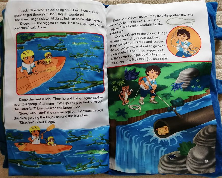 Puff Diego Rescues The Kinkajou / Puff/Book Diego Rescues The Kinkajou