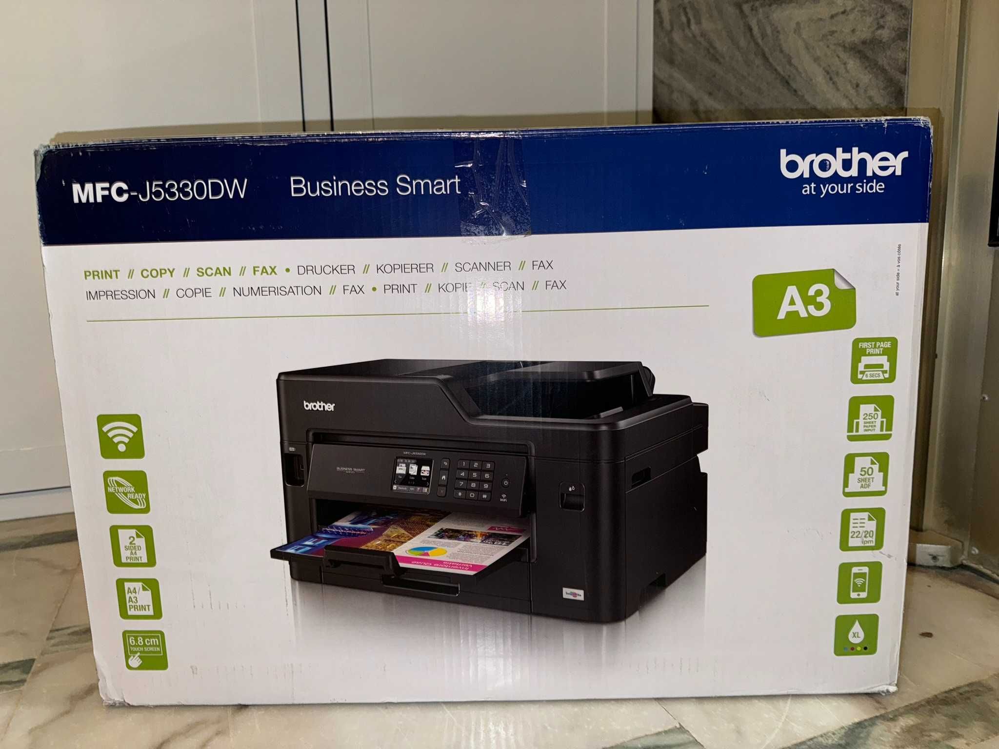 Impressora A3 Brother MFC-J5330DW Business Smart