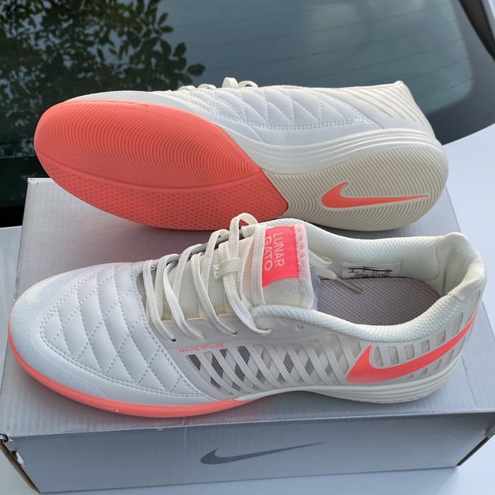 Футзалки Nike Lunar Gato найк залки сороконіжки бампи 40 41 42 43 44