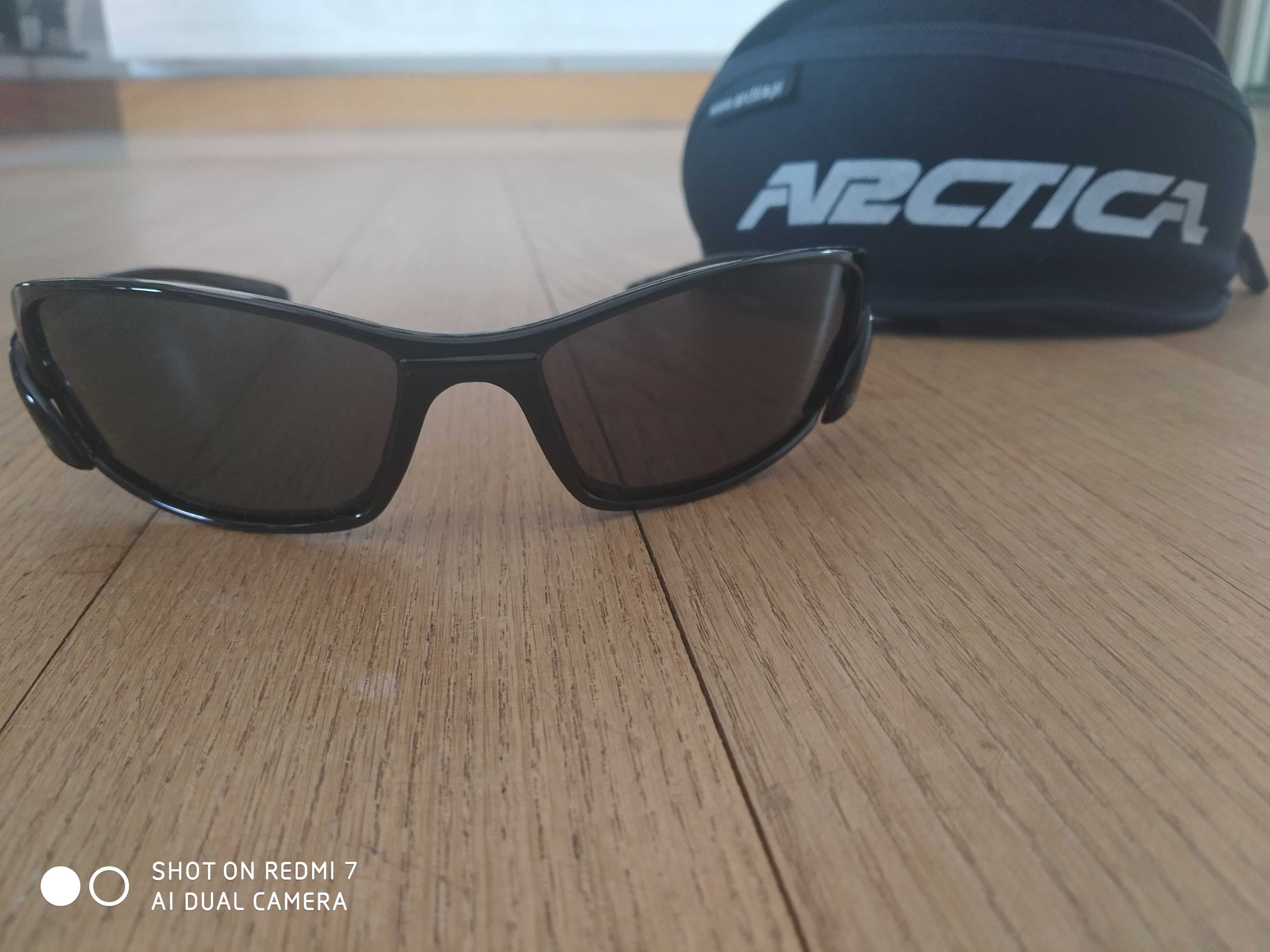 Okulary przeciwsłoneczne sportowe+etui