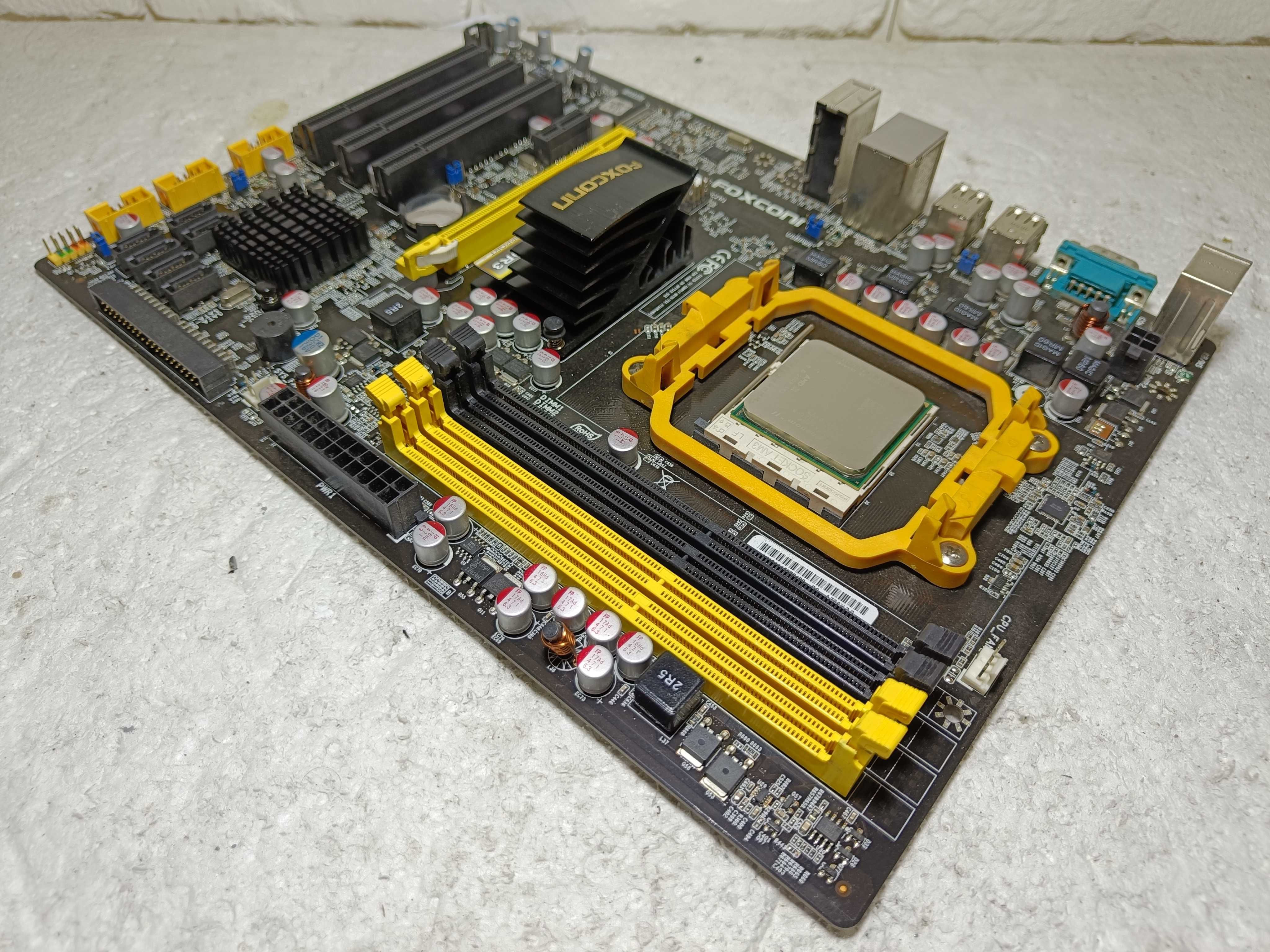 КОМПЛЕКТ Материнська AMD FAXCONN A78AX 3.0 + проц Phenom II 840X4 sAM3