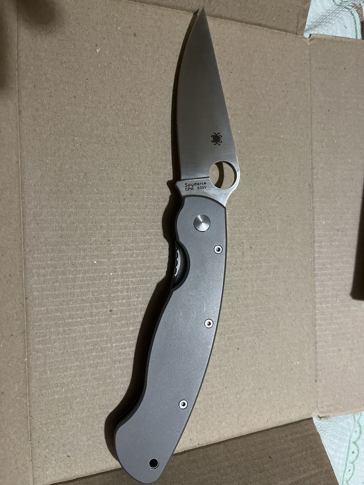 Spyderco military ti