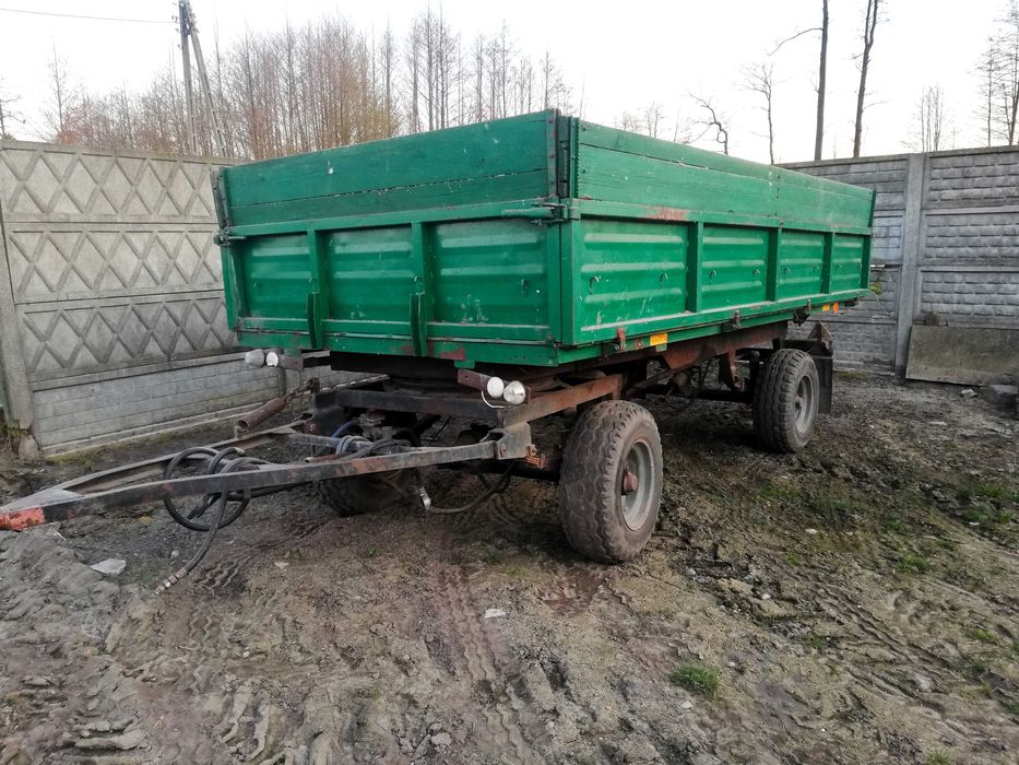 Rozrzutnik dwuosiowy Agromet Czarna Białostocka NOWY, Autosan D732