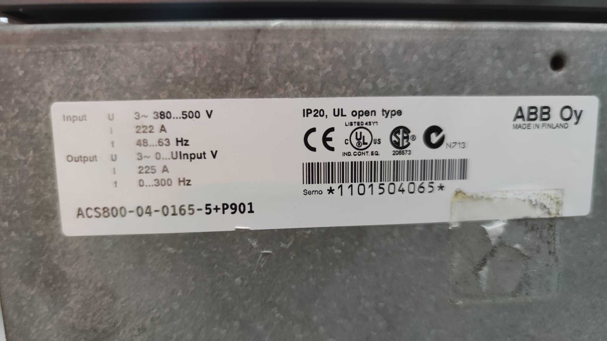 Falownik 110 132 kW ACS800 04_0165_5+P901 RETA-01 Ethernet Modbus TCP