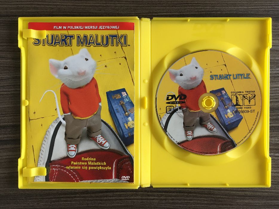 Film DVD "Stuart Malutki" (Stuart Little) (Hugh Laurie, Geena Davies)