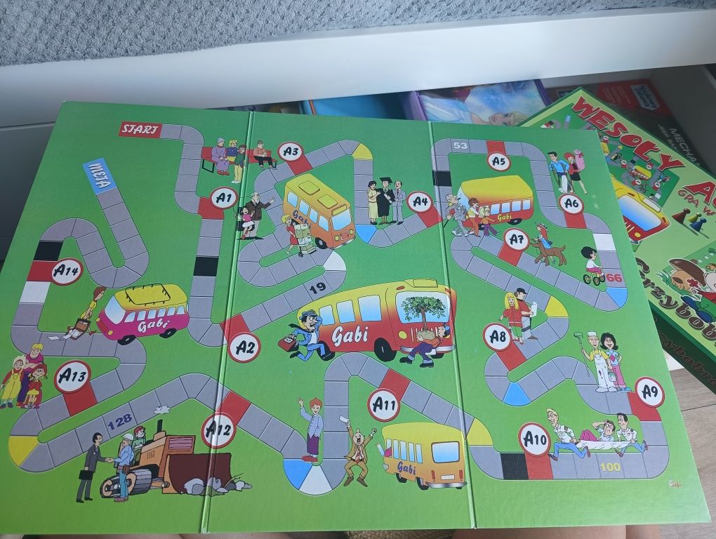 Wesoły autobus gra planszowa 14