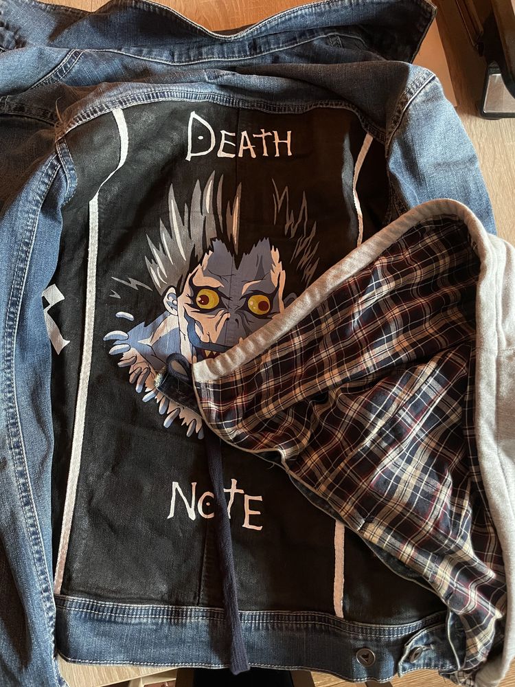 Kurtka dżinsowa Death Note