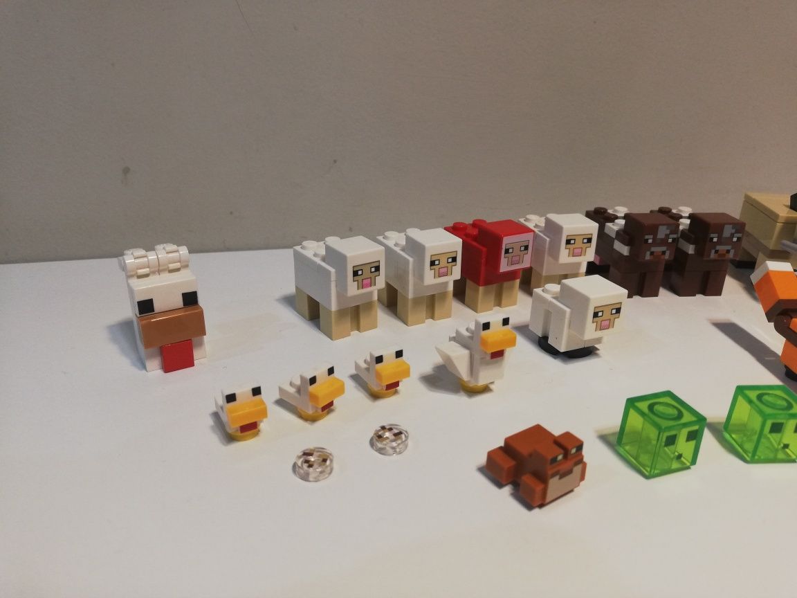 Lego Minecraft zwierzęta