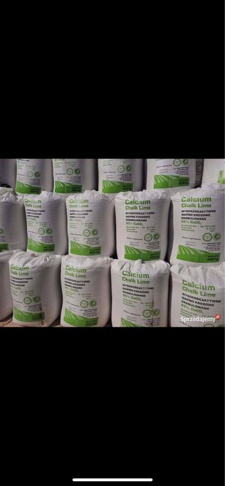 Wapno granulowane kredowe i magnezowe oraz czarna kreda-Producent