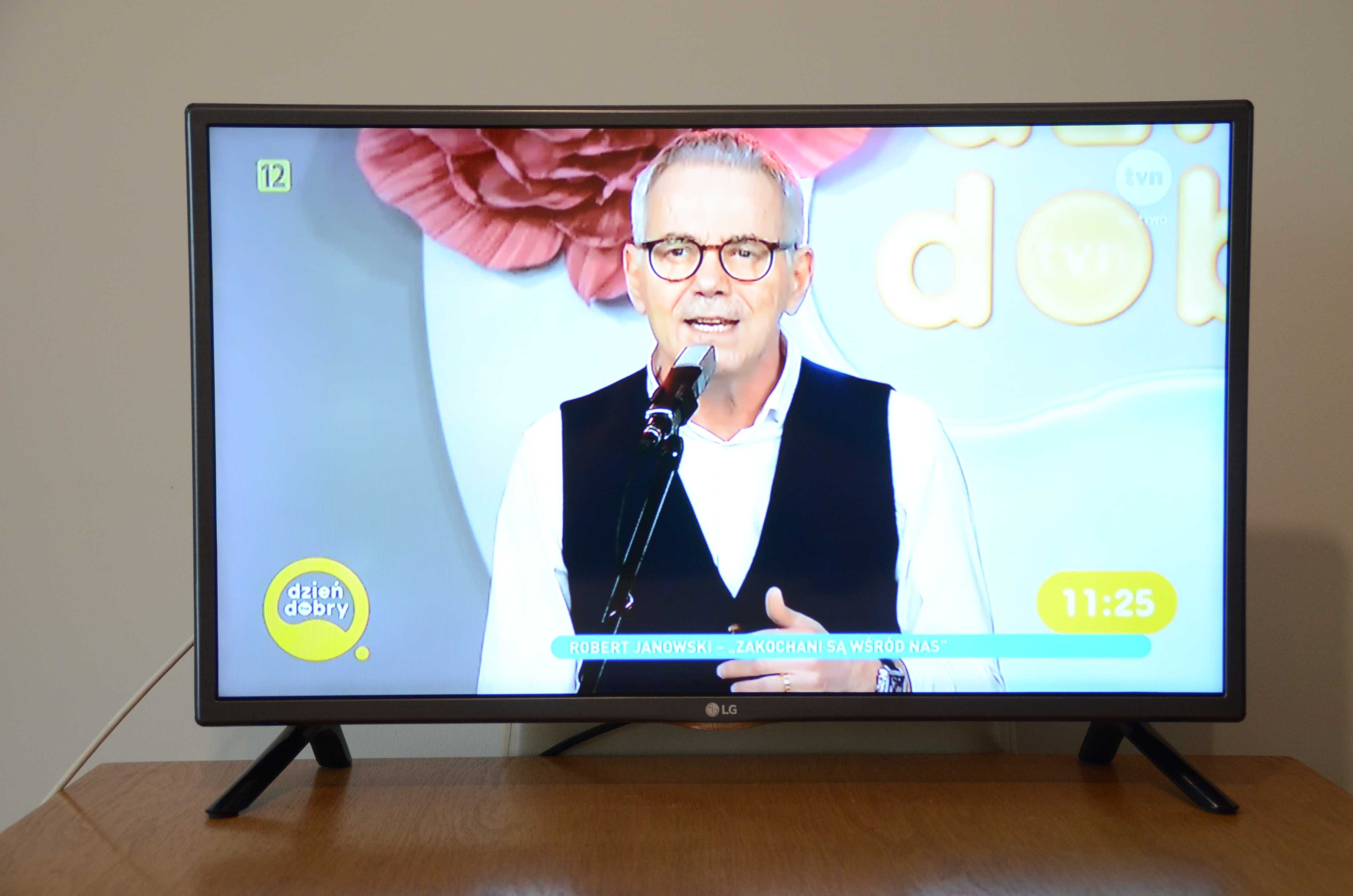Telewizor "LG" 32 cale, smartTV, wi-fi, DVB-T2 HEVC, internet, Netflix