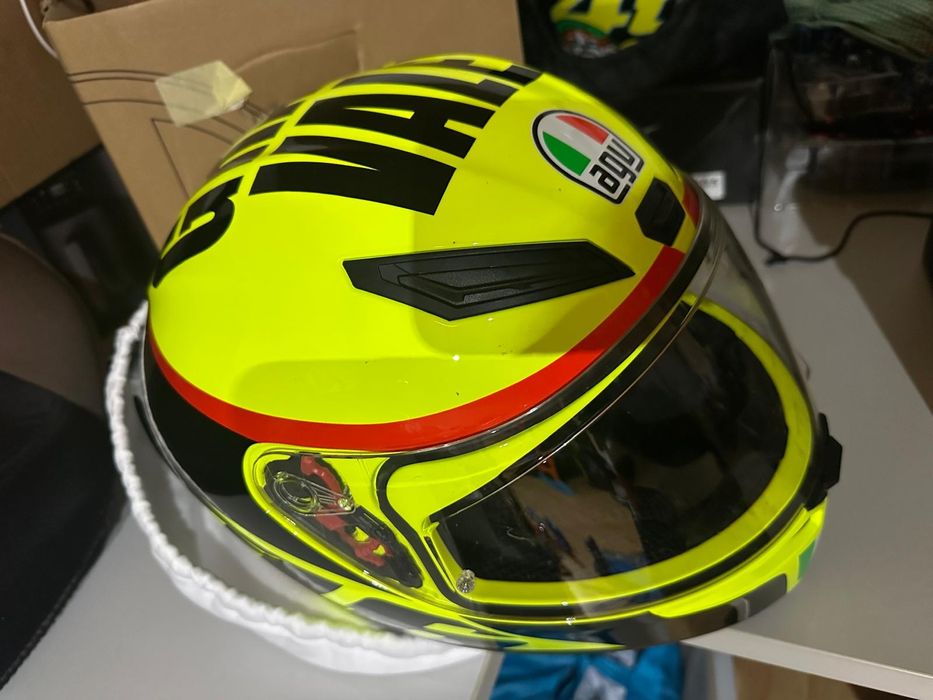 Capacete Rossi usado 1 vez