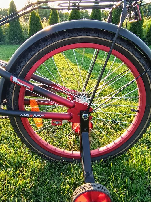 Rower dzieciecy 20cali MXLIer BLX z dodatkowymi kołkami