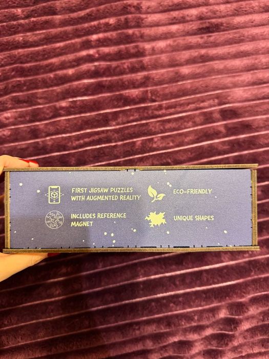 Дерев’яні пазли ручної роботи PuzzleUp – Happy Holidays (388+ деталей)