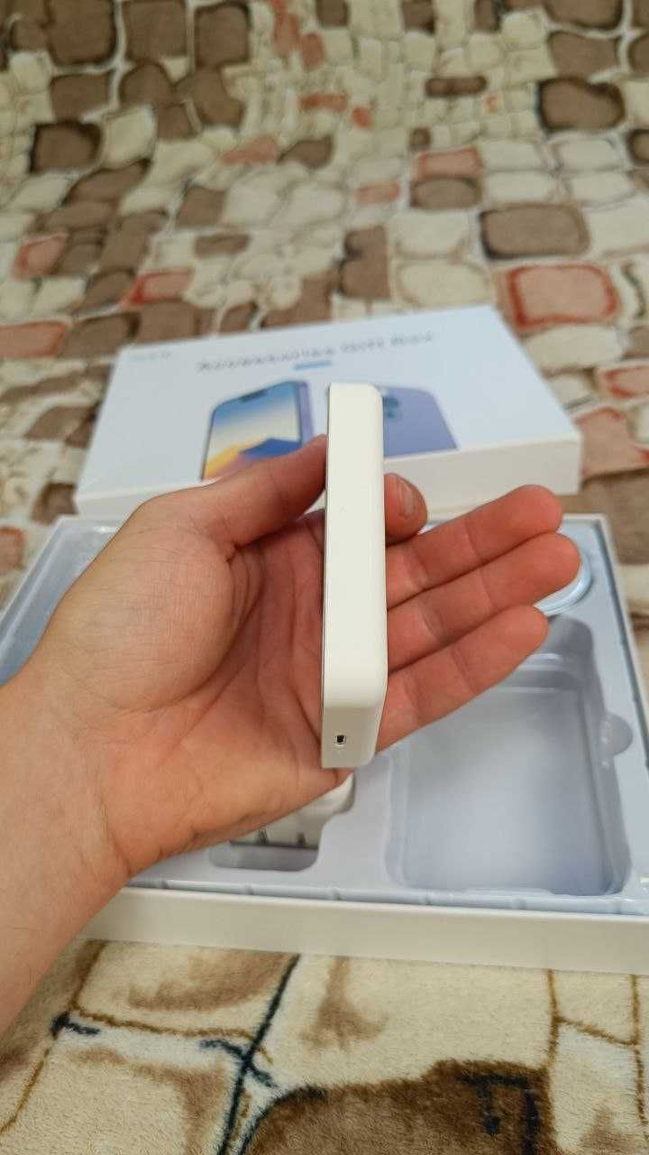 Комплект Iphone 12 magsafe зарядка павербанк блочок powerbank айфон