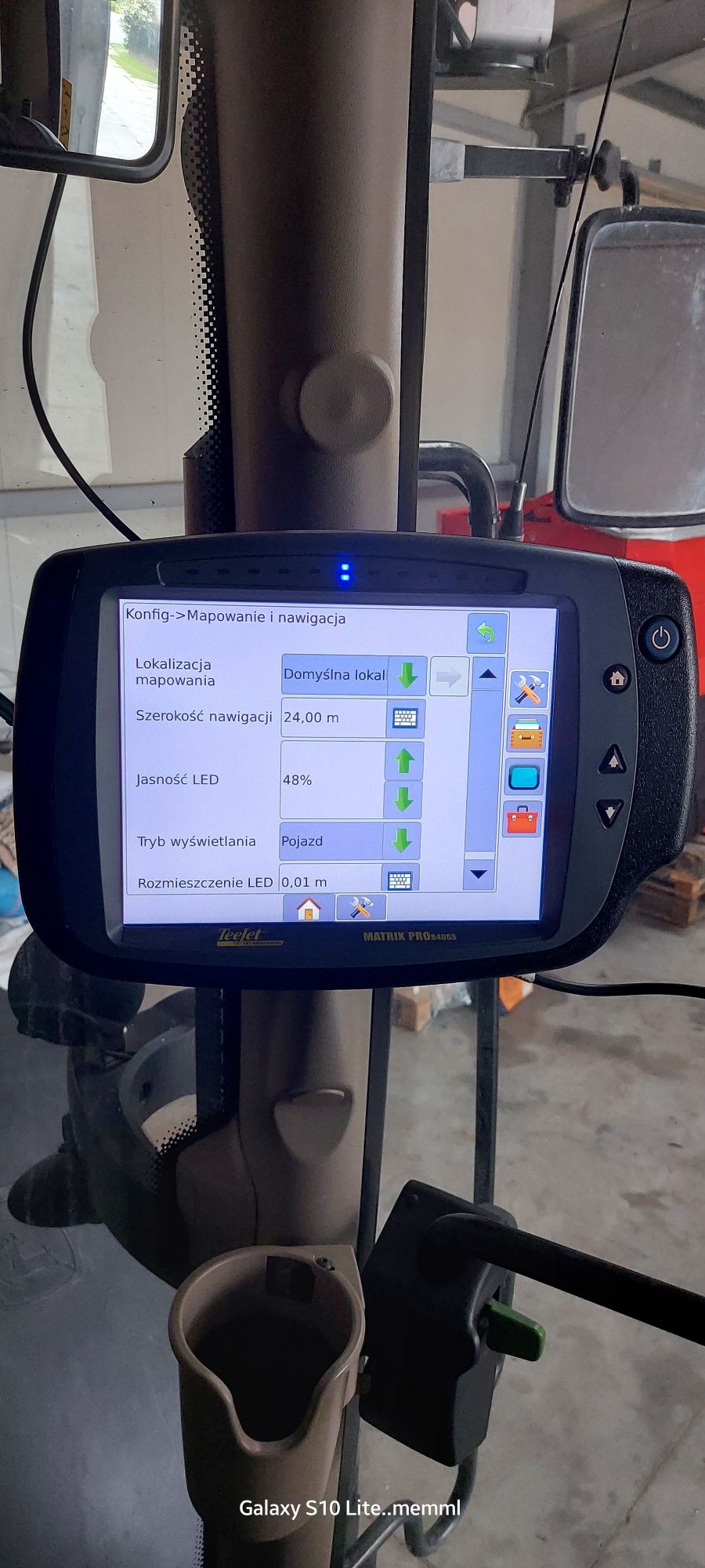 Nawigacja satelitarna rolnicza GPS TEEJET MATRIX PRO 840GS