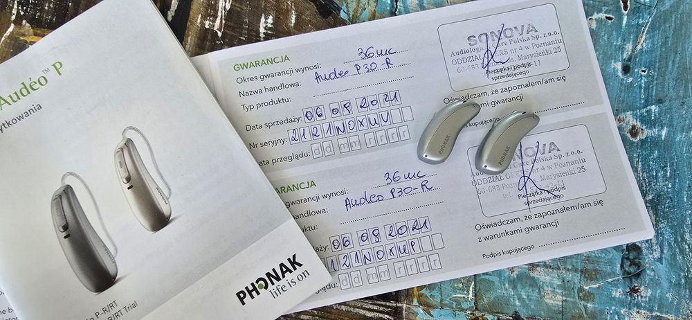 Aparat słuchowy Phonak Audeo P30R - PARA - ładowany