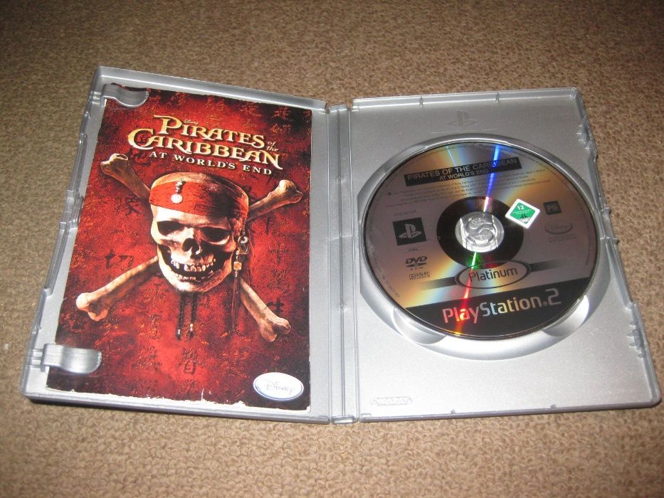 Jogo "Pirates Of The Caribbean: At World`s End" para PS2/Completo!