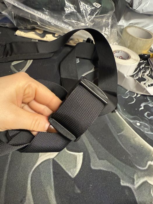 Czarny pasek do torby