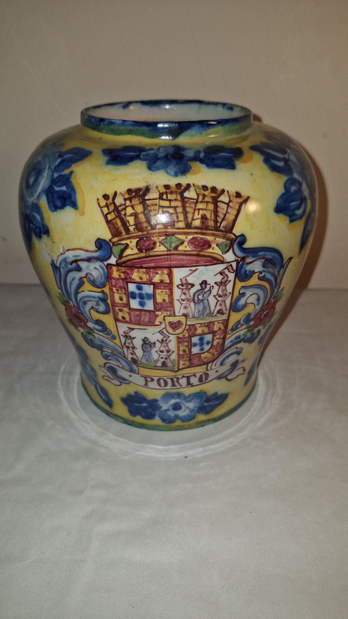 Cachepot ou Jarra Faiança de Sant'Anna